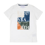White A4 logo T-shirt (Boy)