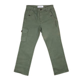 Green cargo pants with logo (Boy)