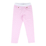 Pink technical logo design pants (Girl)