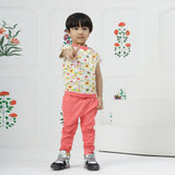 Cozy Coral Tapered PJs