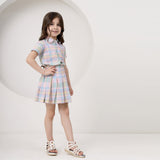 Sugarplaid Pleated Skirt