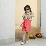 Pretty in Pink Paperbag Shorts