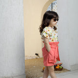 Pretty in Pink Paperbag Shorts