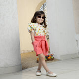 Pretty in Pink Paperbag Shorts