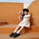 Cookies & Cream Bow Dress