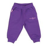 Purple track pants with embroidered logo (Girl)