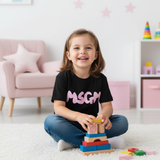 Classic logo Black T-shirt (Girl)