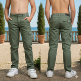 Green cargo pants with logo (Boy)