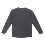 Grey full sleeve graphic logo t-shirt (Boy)