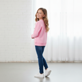 Classic logo Pink Sweatshirt (Girl)