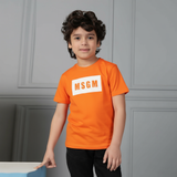Highlighted logo Orange T-shirt (Boy)