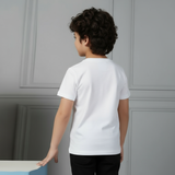 White A4 logo T-shirt (Boy)