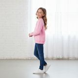 Classic logo Pink Sweatshirt (Girl)