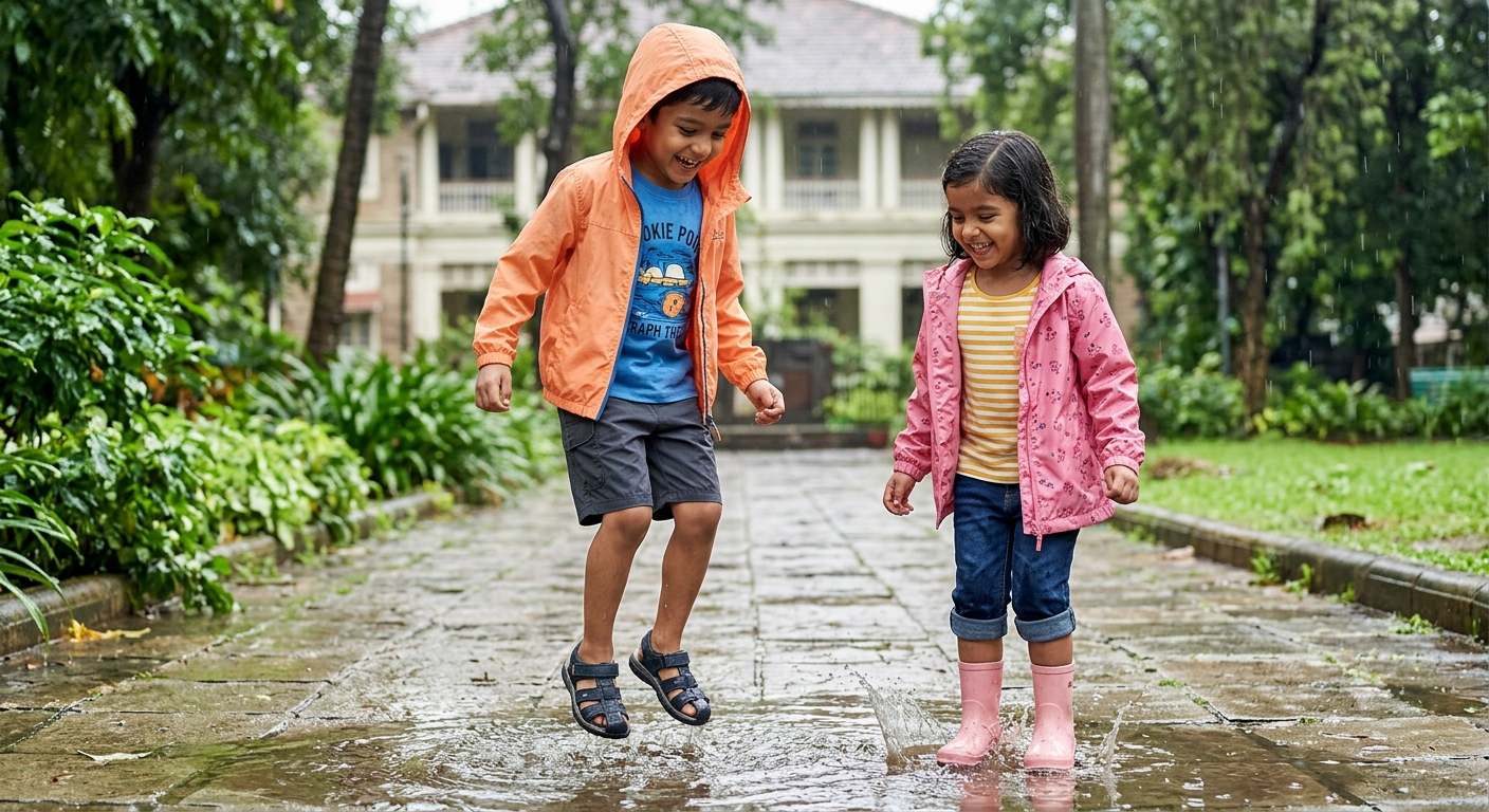 Best Rainy Season Outfits for Kids: Comfortable & Quick-Dry Picks