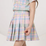 Sugarplaid Pleated Skirt