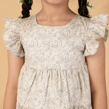 The Graphite Garden Tiered Dress