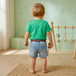 Green classic logo T-shirt (Boy)2