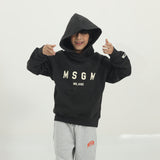 Grey Hoodie with Classic logo (Unisex)