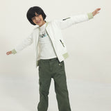 Green cargo pants with logo (Boy)