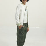 Green cargo pants with logo (Boy)