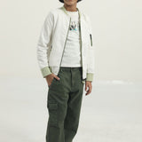 Green cargo pants with logo (Boy)