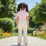 Off-White Straight Pants With Logo (Girl)