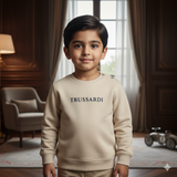 Off white logo buttoned sweatshirt (Boy)