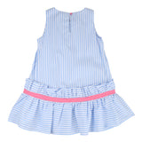 ⁠A-line striped dress with tiered hem (Girl)