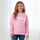 ⁠Classic logo Pink Sweatshirt (Girl)